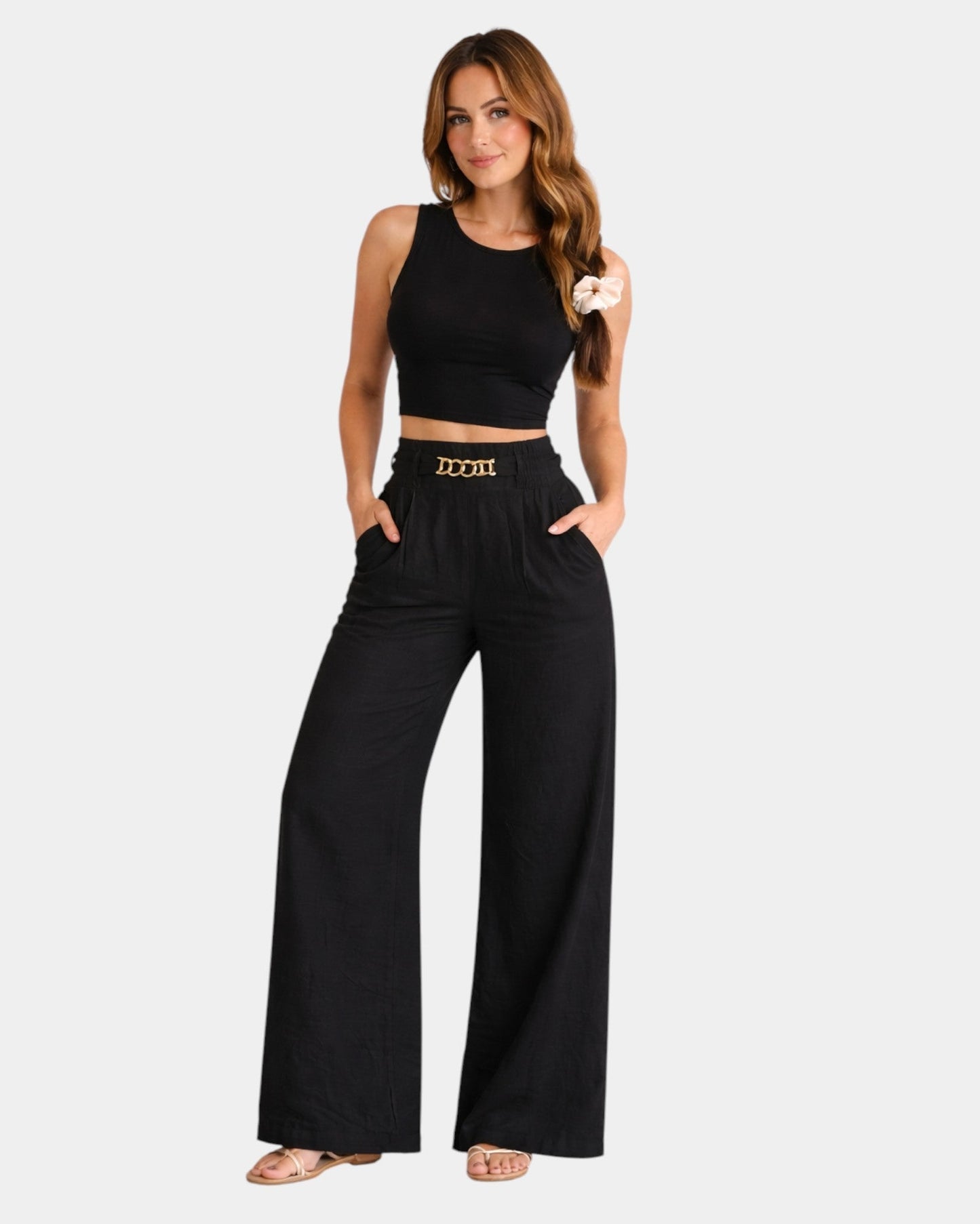 Audrey | Pantalon large élégant