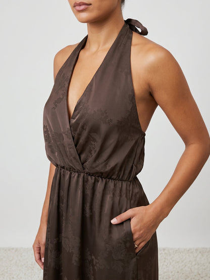 VESTIDO ARMONIAS SATINADO ESTAMPADO