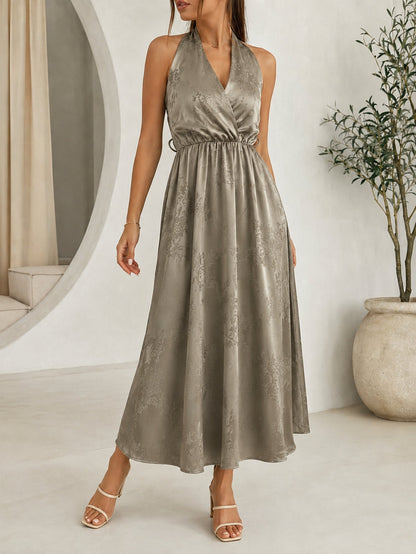 VESTIDO ARMONIAS SATINADO ESTAMPADO