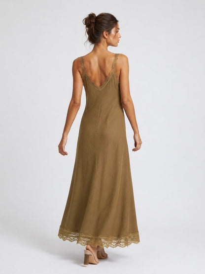 ROBE ARMONIAS DENTELLE LONGUE