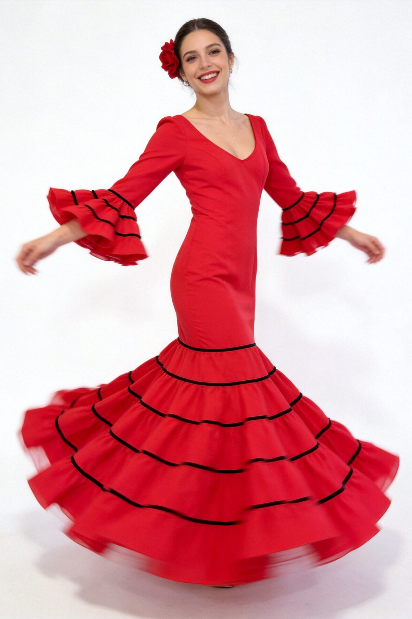 COSTUME DE FLAMENCO FEMME ROSALÍA UNI