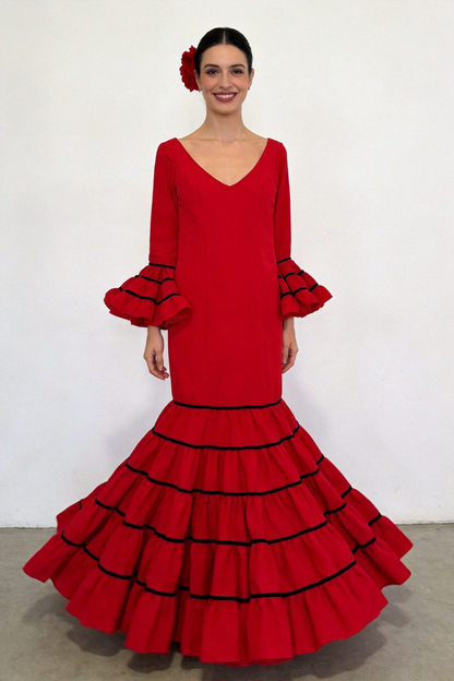 COSTUME DE FLAMENCO FEMME ROSALÍA UNI