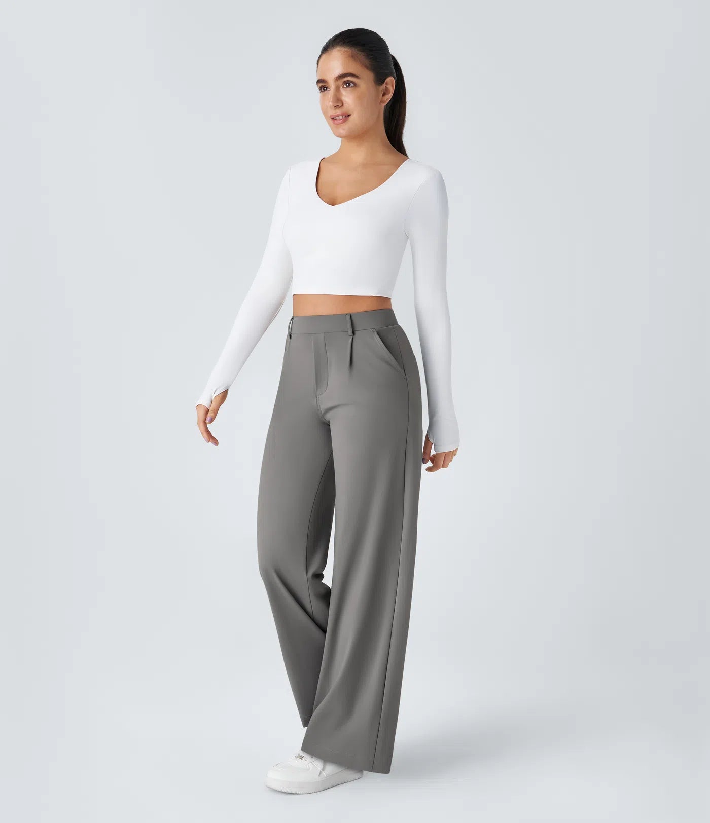 Pantalon Flex™ taille haute pour le bureau avec poches