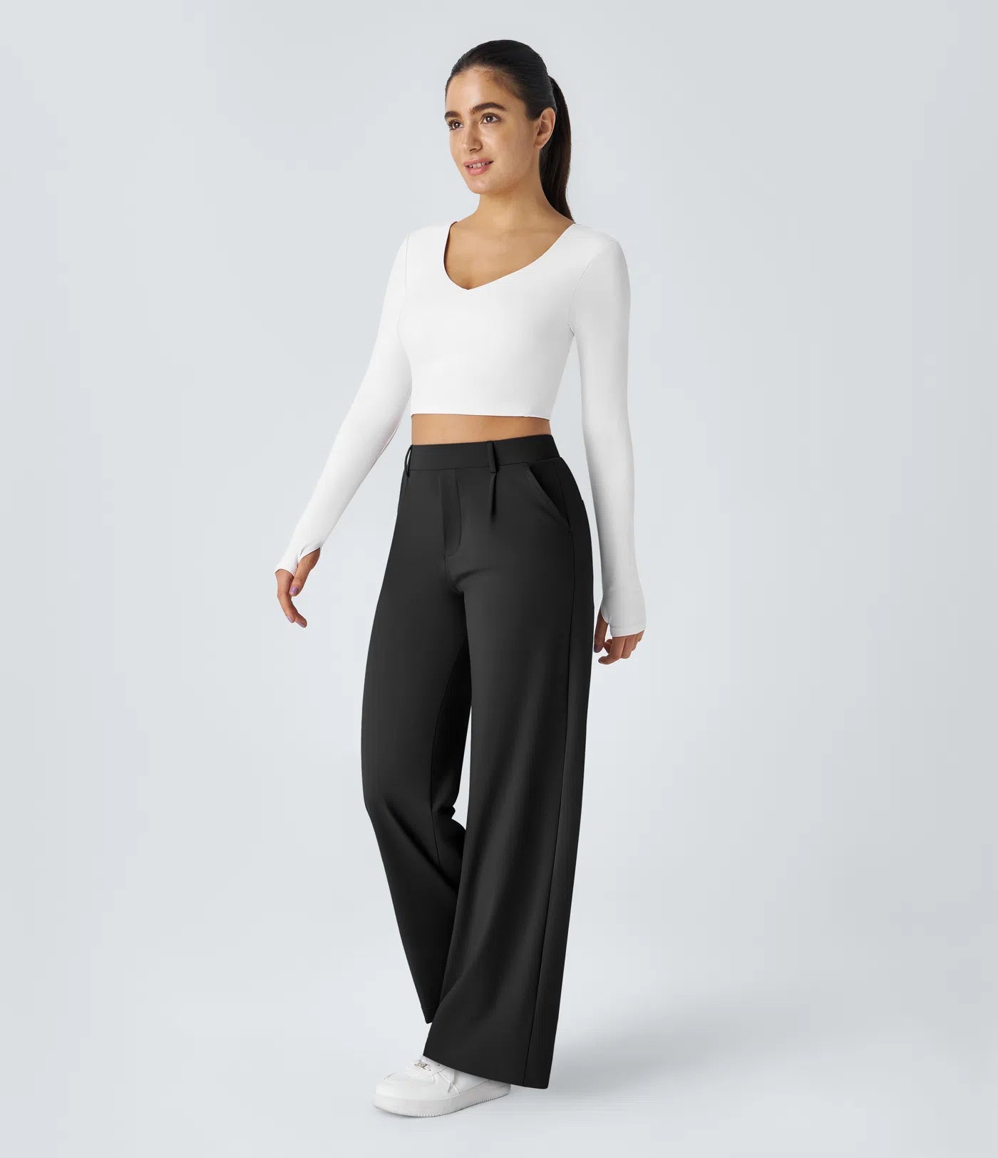 Pantalon Flex™ taille haute pour le bureau avec poches