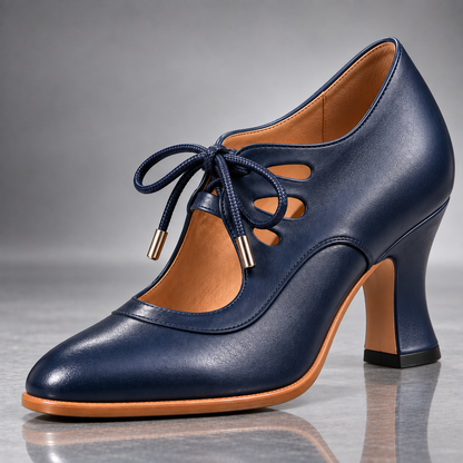 Audrey | Sapatos de Salto com Atacadores