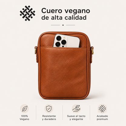 Mala a Tiracolo Espaçosa com Proteção RFID