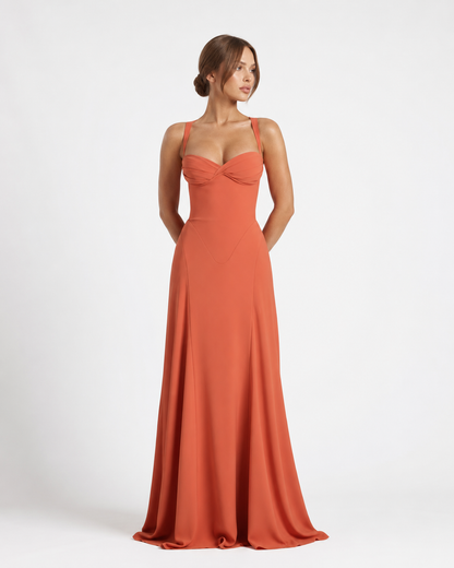Golden Hour Corset Maxi