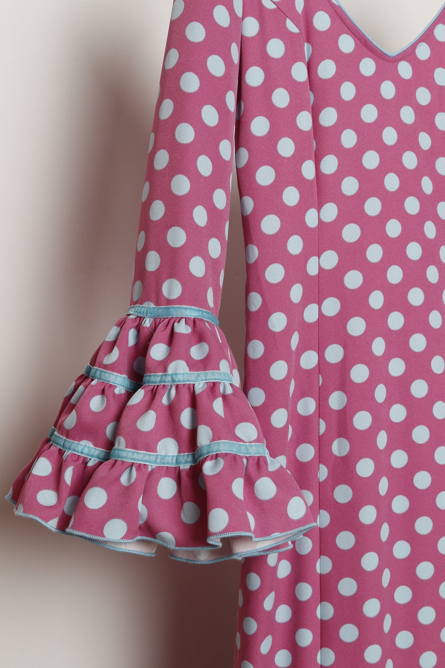 ROBE FLAMENCA FEMME ROSALÍA POIS MOYENS
