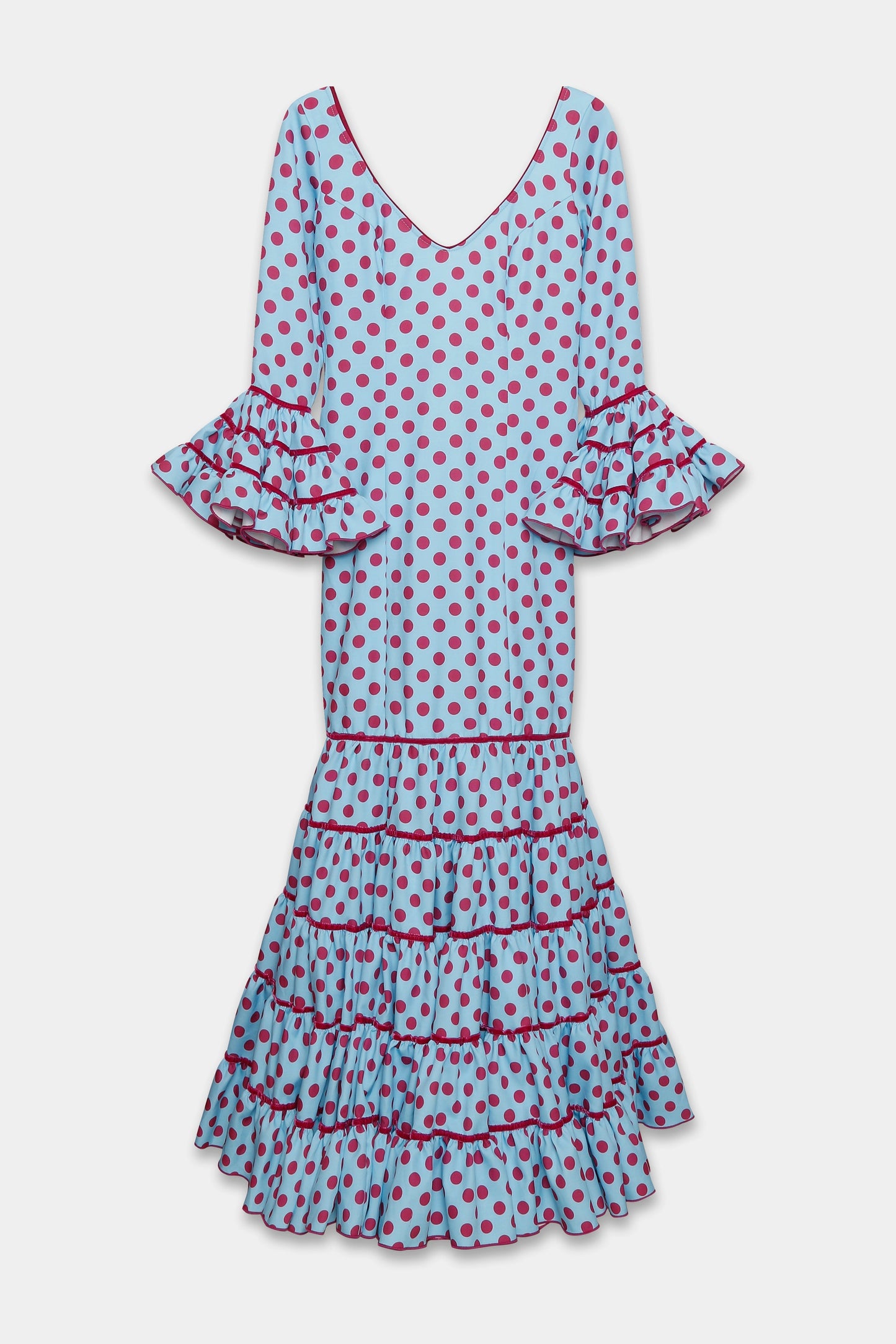 ROBE FLAMENCA FEMME ROSALÍA POIS MOYENS