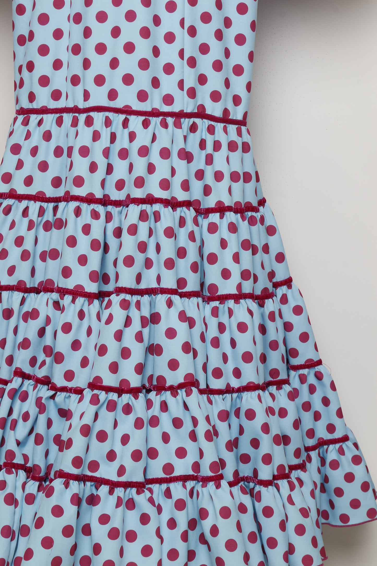 ROBE FLAMENCA FEMME ROSALÍA POIS MOYENS