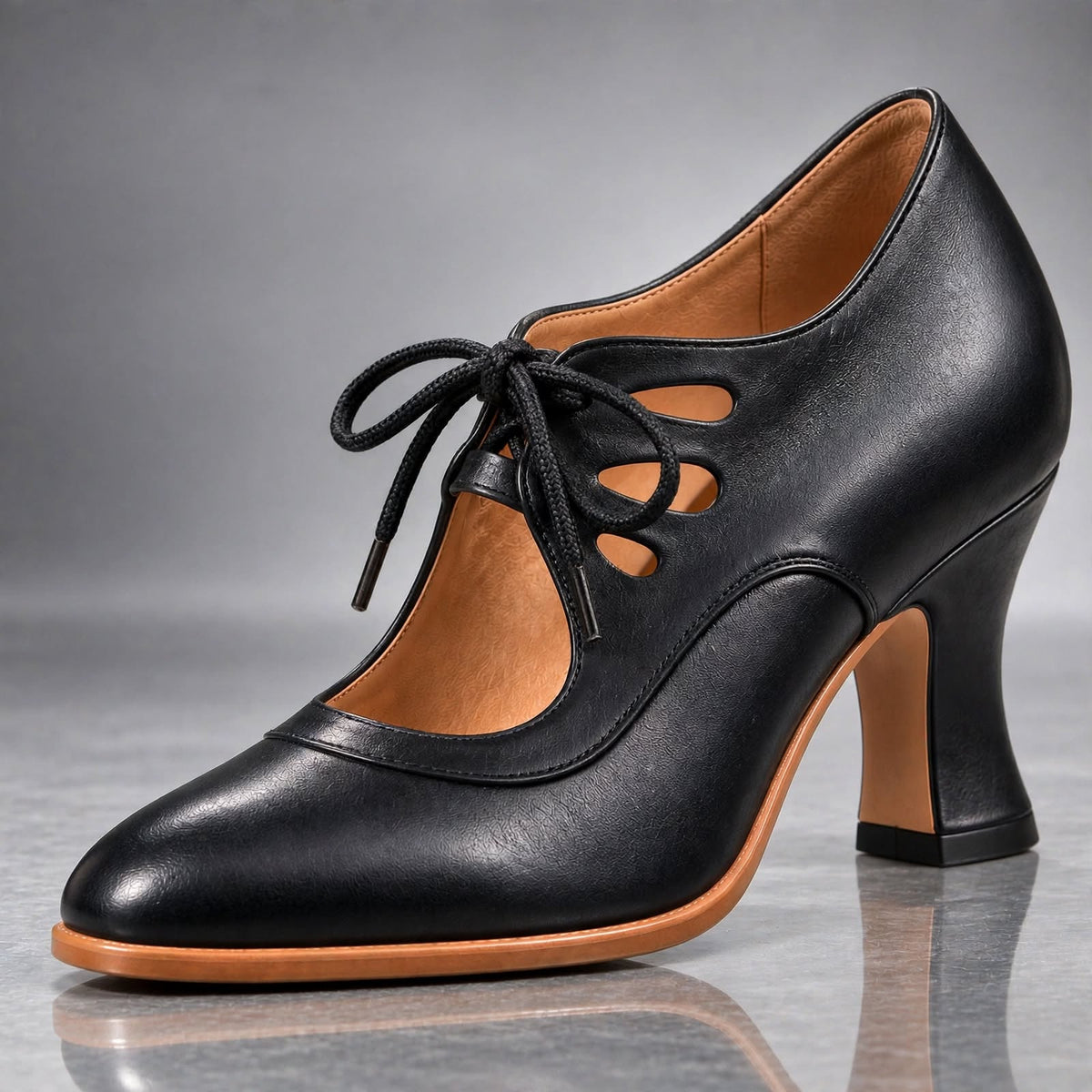 Audrey | Sapatos de Salto com Atacadores