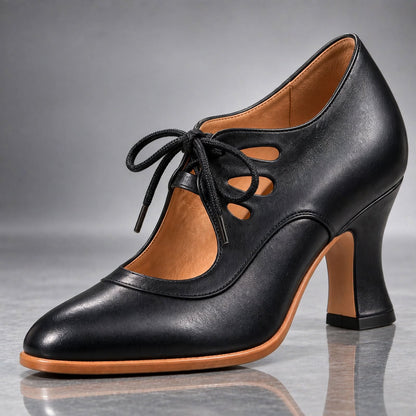 Audrey | Sapatos de Salto com Atacadores