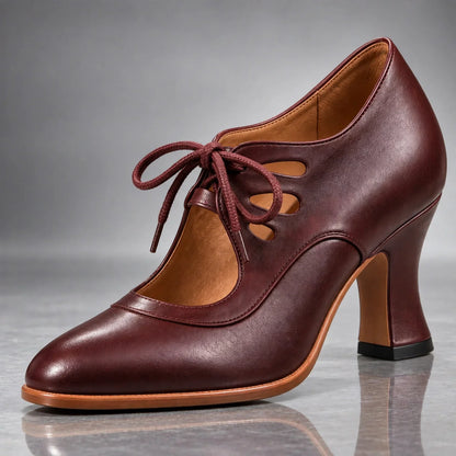 Audrey | Sapatos de Salto com Atacadores