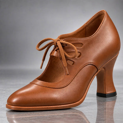 Audrey | Sapatos de Salto com Atacadores