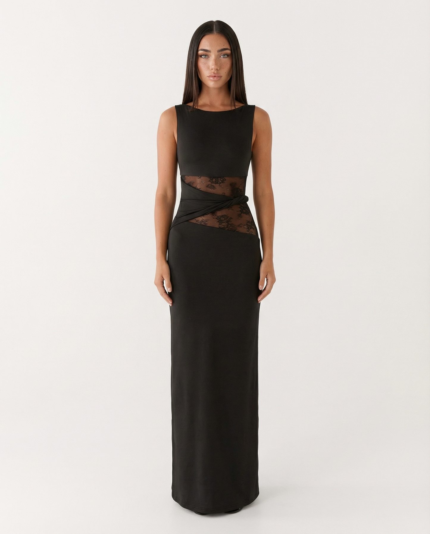 Maxi en dentelle illusion