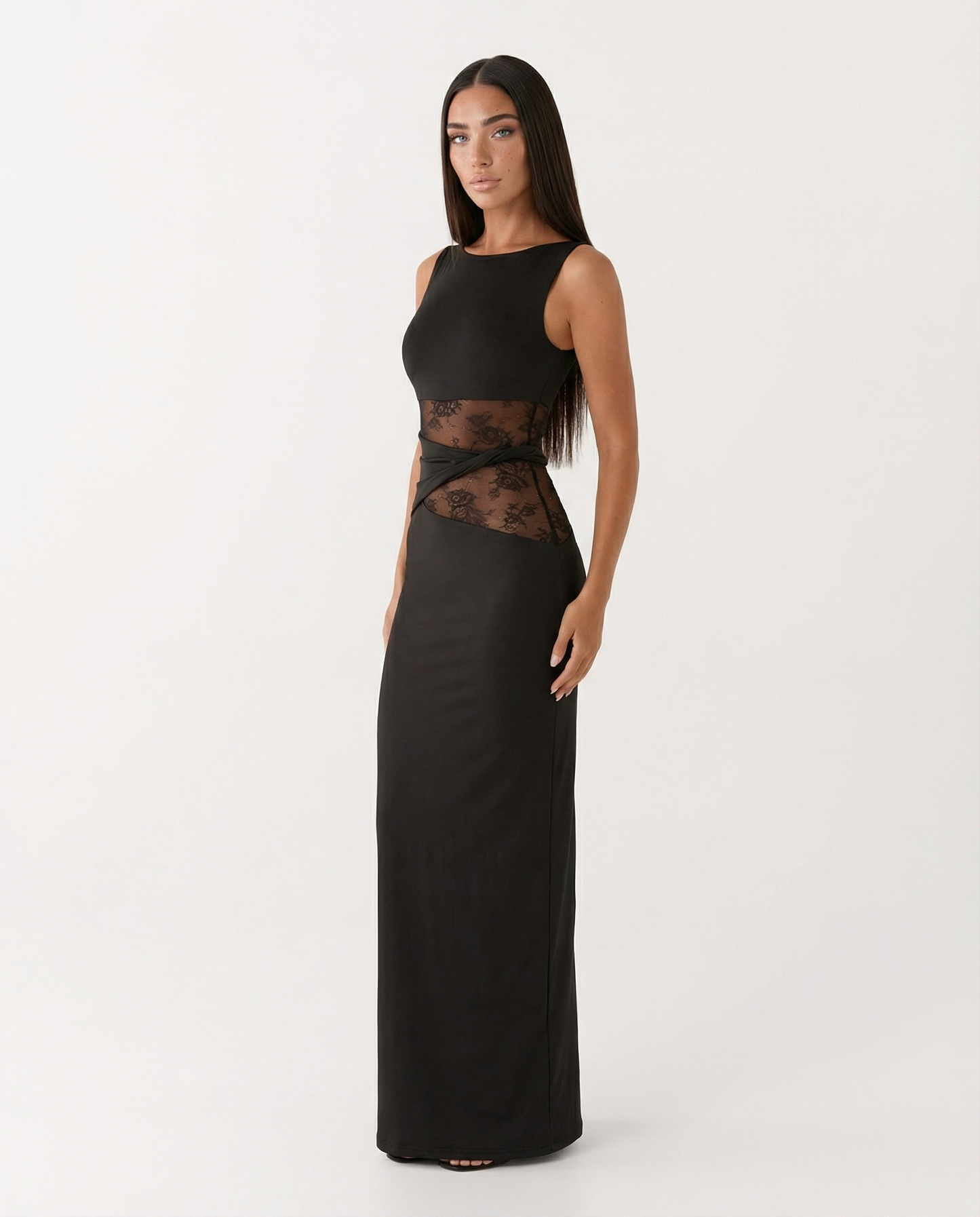 Maxi en dentelle illusion