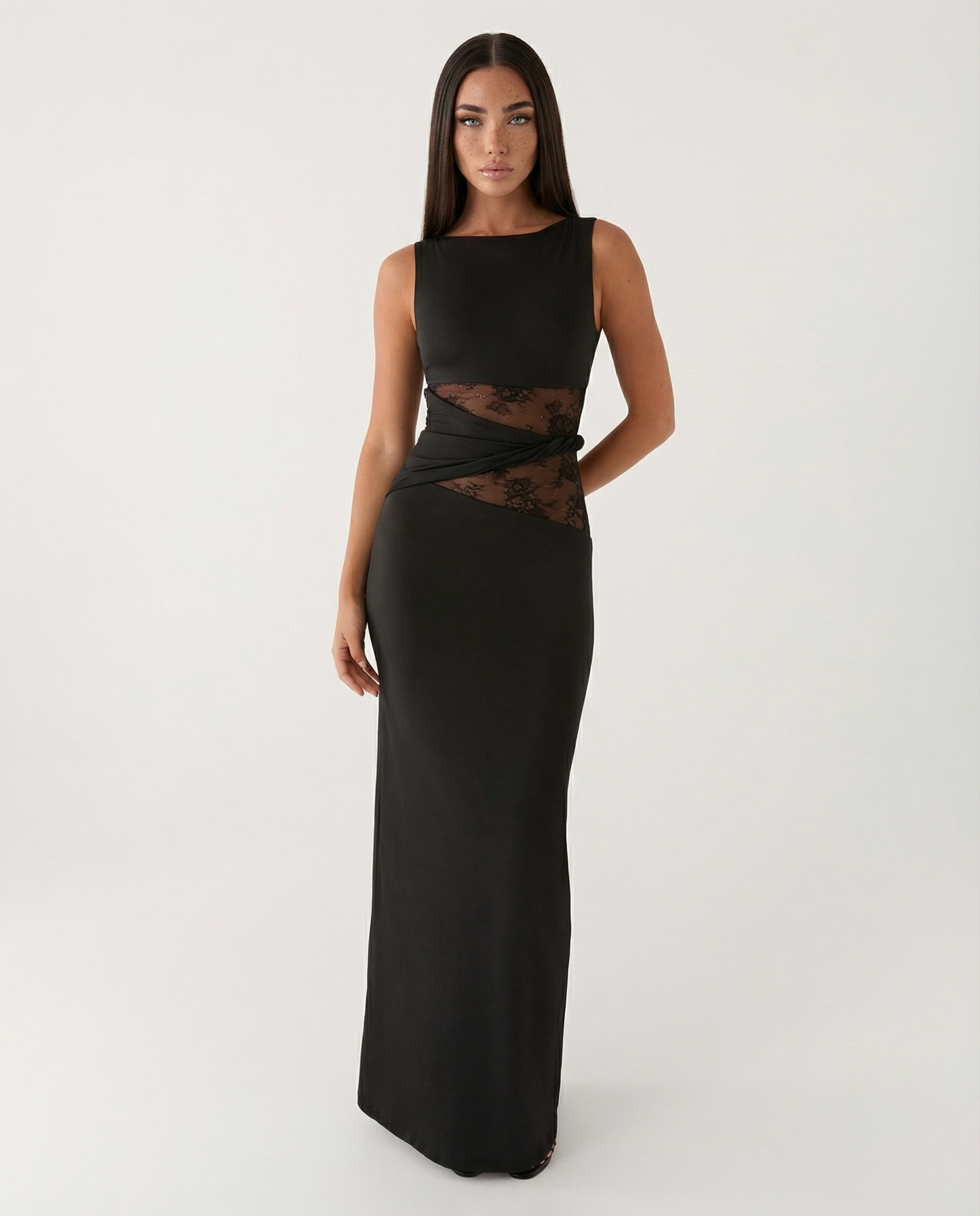 Maxi en dentelle illusion