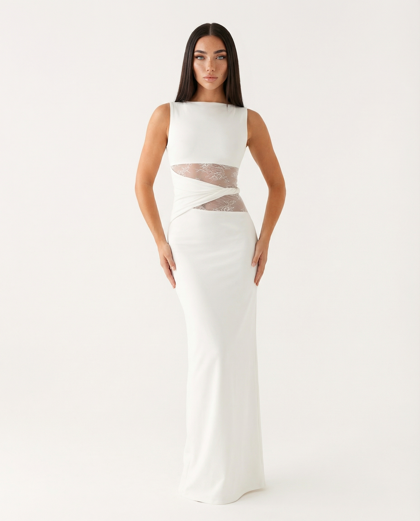Maxi en dentelle illusion