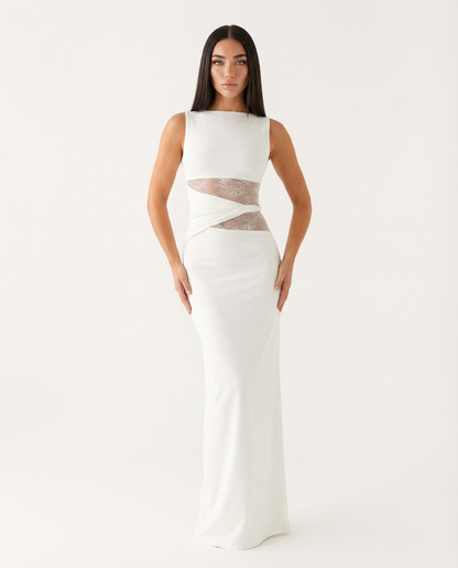 Maxi en dentelle illusion