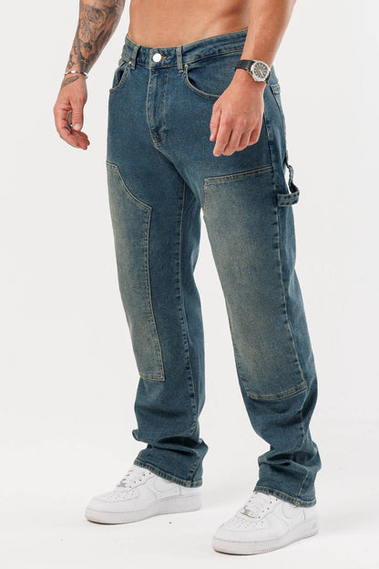 JEANS CARPINTERO - AZUL PIEDRA LAVADO