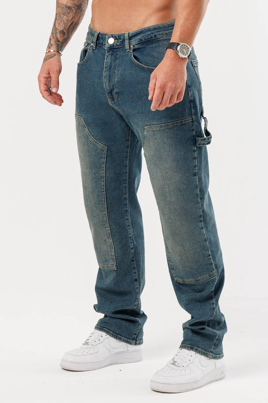 JEANS CARPINTERO - AZUL PIEDRA LAVADO