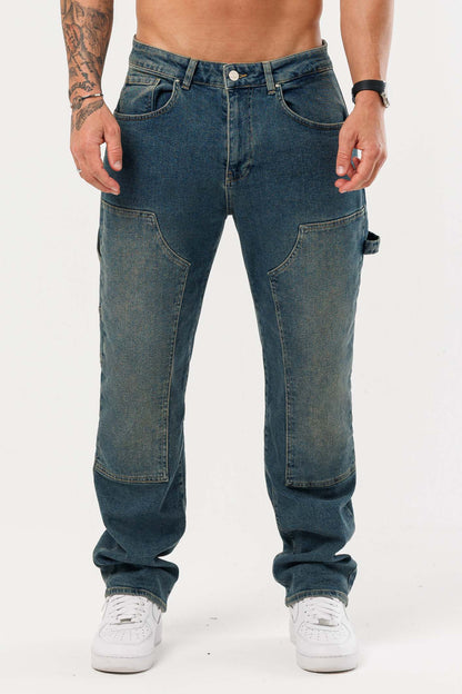 JEANS CARPINTERO - AZUL PIEDRA LAVADO