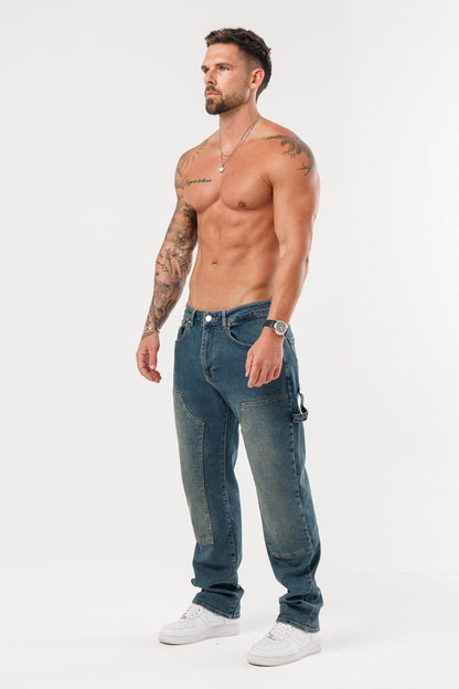 JEANS CARPINTERO - AZUL PIEDRA LAVADO