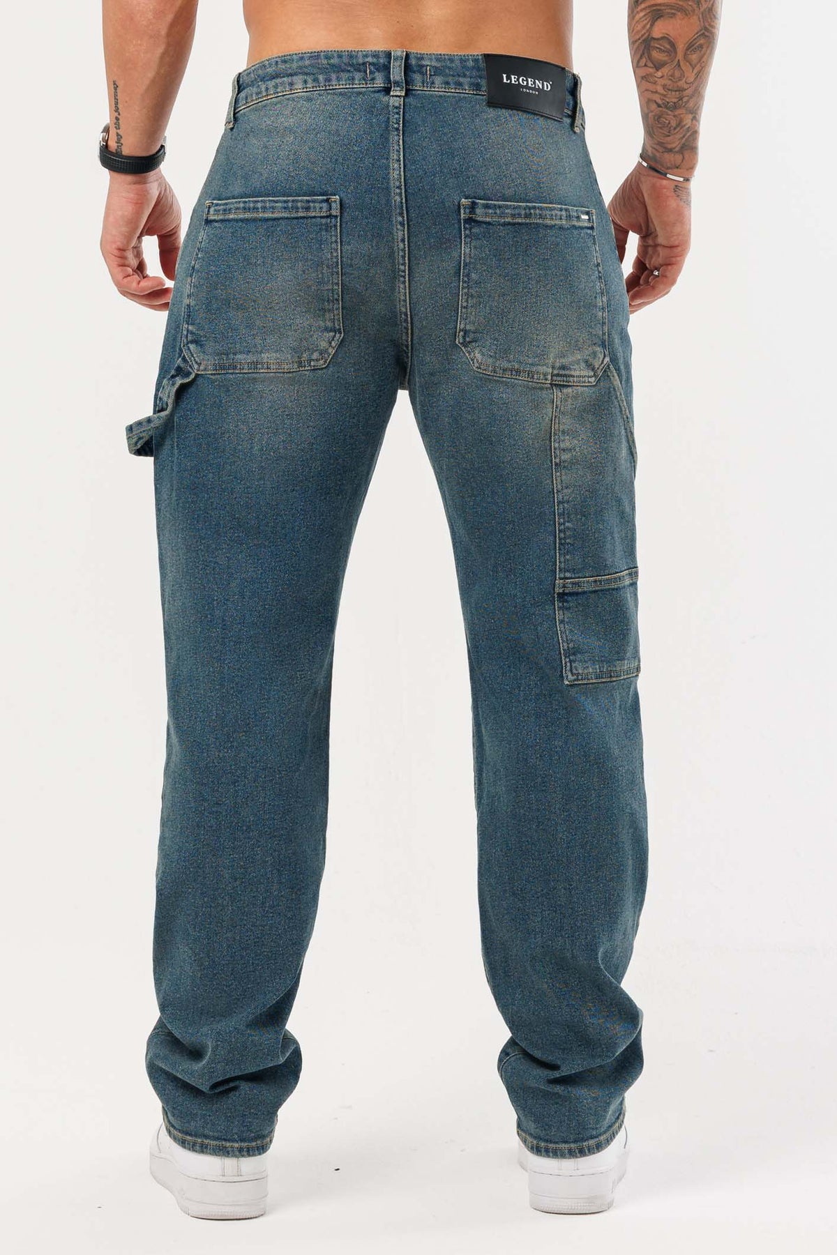 JEANS CARPINTERO - AZUL PIEDRA LAVADO
