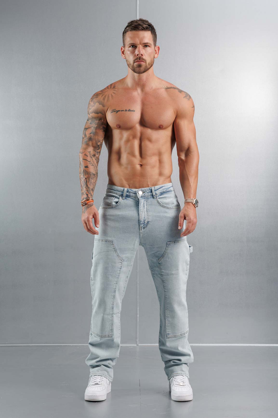 JEANS DE CARPINTERO - LAVADO CON LEJÍA