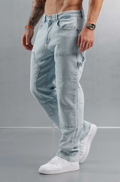 JEANS DE CARPINTERO - LAVADO CON LEJÍA