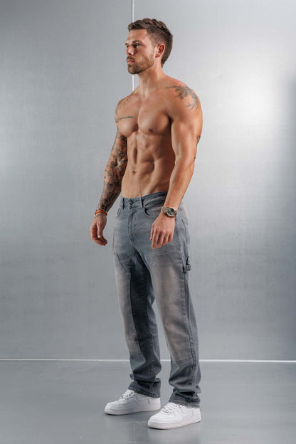 JEANS DE CARPINTERO - GRIS