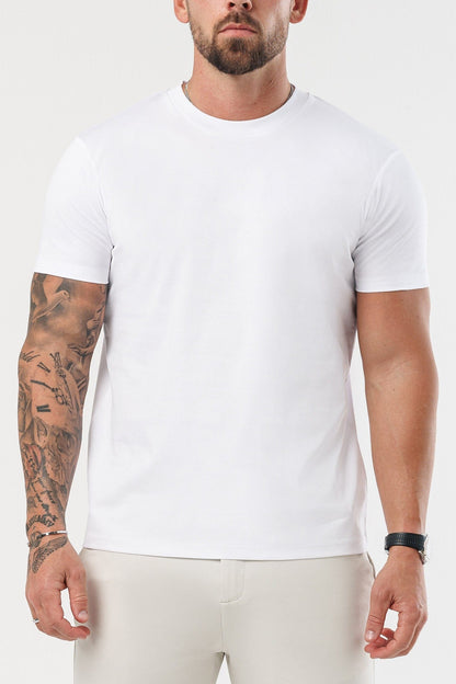 T-SHIRT LUXE MERCERIZADA - BRANCA